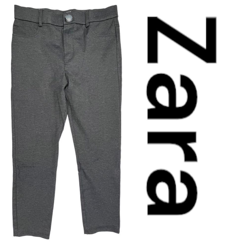 Zara Pants Women's Medium Gray Leggings Collection Stretchy Comfortable